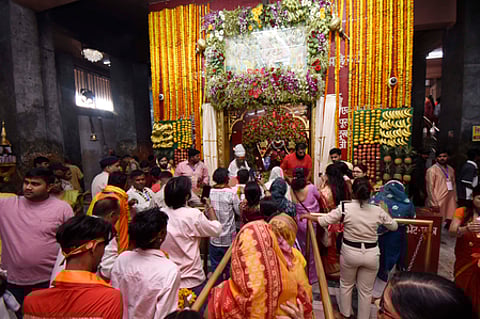 Ram Navami celebrations underway in Patna with devotion, grandeur; Nitin Nabin prays at Mahavir Temple