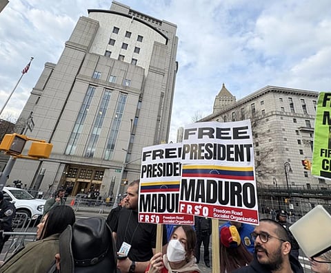 Maduro makes second appearance at New York courthouse