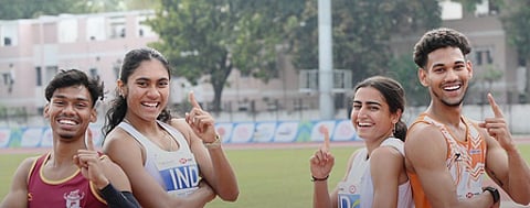Indian teams qualify for World Relays with record-breaking performance in the 1st International Invitational Relay / 3rd National Open Relay Competition 2026 in Chandigarh on Saturday. Photo credit: AFI