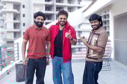 Anil Ravipudi teams up with Venkatesh for their fifth film together; Film to hit screens for Sankranthi next year (Photo Credit:IANS/PR)