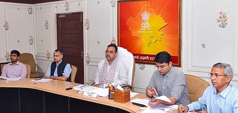 Rajasthan CM orders strict action on LPG supply violations (Photo: @BhajanlalBjp/X)