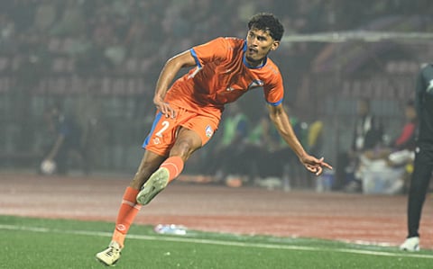 India U23 men thrash Bhutan (Credit: AIFF)