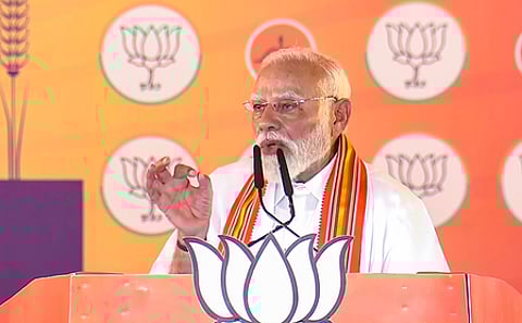 Political sentiment in Kerala in favour of BJP-led NDA, says PM Modi