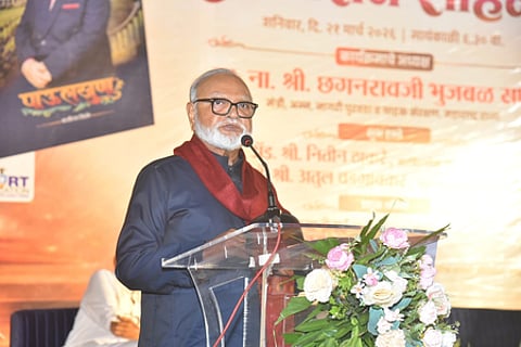 Maha Minister urges LPG users to switch to piped gas (Photo: @ChhaganCBhujbal/X)