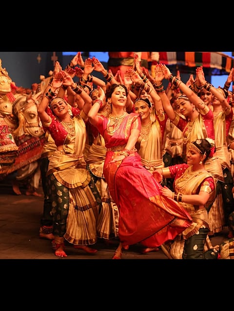 Nabha Natesh shares BTS videos of the song