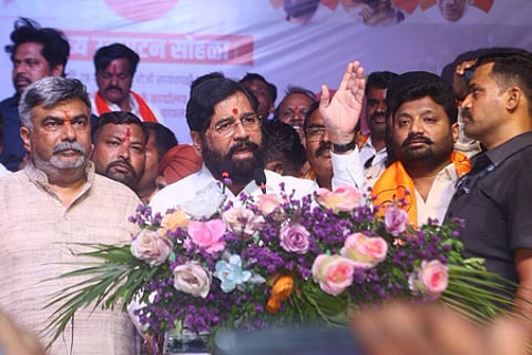 Maha govt launches slum-free Mumbai campaign, NETRAM system (Photo: @mieknathshinde/X)
