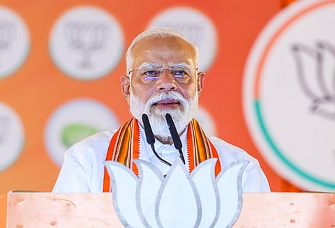 PM Modi to engage with Assam, Puducherry voters via NaMo App today