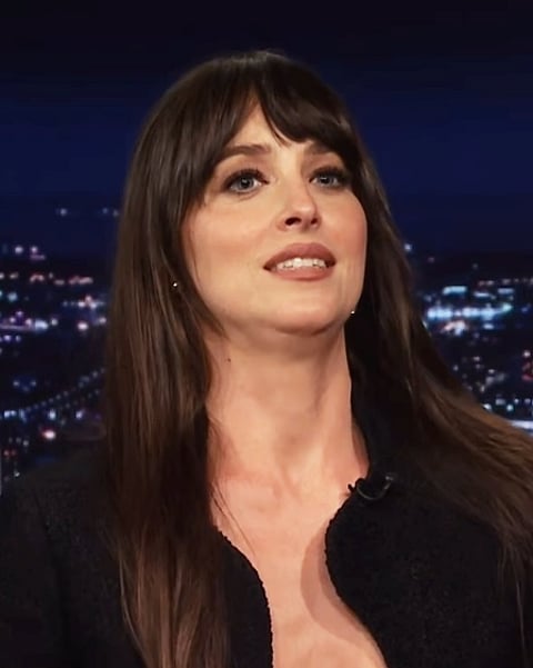 Dakota Johnson recalls being tagged as