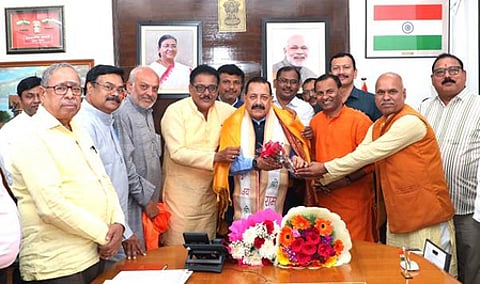 Postal unions meet minister Jitendra Singh to discuss pension, cadre restructuring concerns