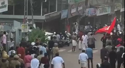 violence erupts in Kannur district after assembly election