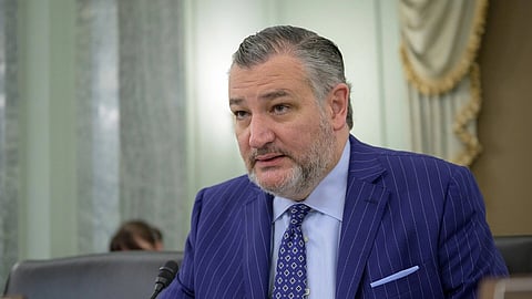 Ted Cruz, R-Texas, Chairman of the Senate Committee on Commerce, Science, and Transportation, questions Matthew Anderson, President Trumps' nominee to be Deputy Administrator of the National Aeronautics and Space Administration, during a confirmation hearing, Thursday, March 5, 2026, at the Russell Senate Office Building in Washington