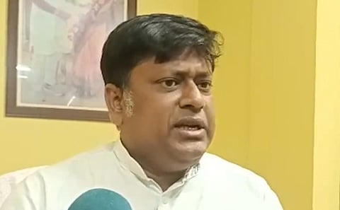 In the image Sukanta Majumdar is shown