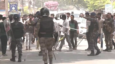 Security forces deployed amid clashes and violence during West Bengal Assembly Elections 2026 Phase 1