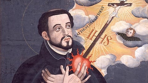 Portrait of Saint Francis Xavier, 16th-century Jesuit missionary in India