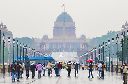 Rain brings relief in Delhi; AQI in moderate category
