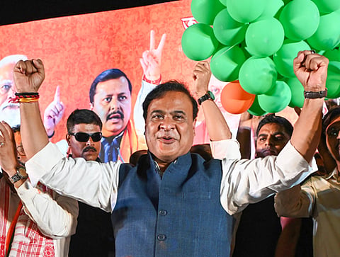 Verdict matched with assessment: Himanta Sarma shares poll outcome note