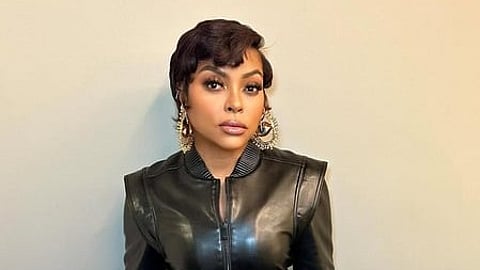 Taraji P. Henson is posing