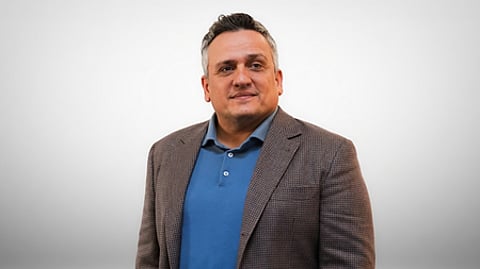Avengers Doomsday director Joe Russo posing to the camera