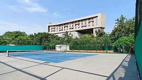 Sports facilities at a government residential complex allegedly upgraded using National Sports Development Fund money.