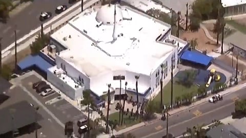 Police deployed outside Islamic Center of San Diego