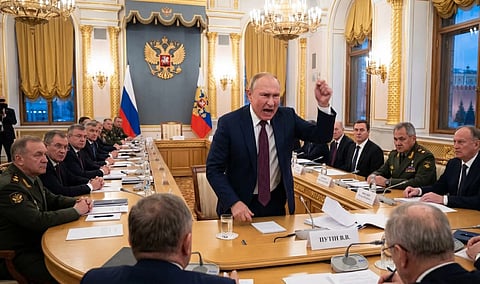 Russian President Vladimir Putin and Ukrainian President Volodymyr Zelensky as analysts debate the geopolitical impact of the Russia-Ukraine war