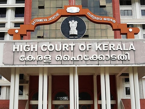 In the image High Court of Kerala is shown