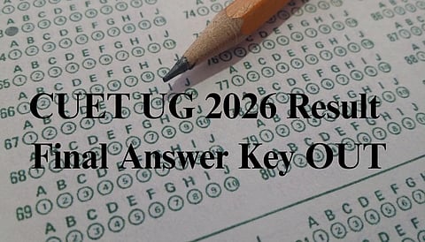 Students must visit the NTA's official website to check results and direct link to download CUET UG 2026 final answer key has been provided here.