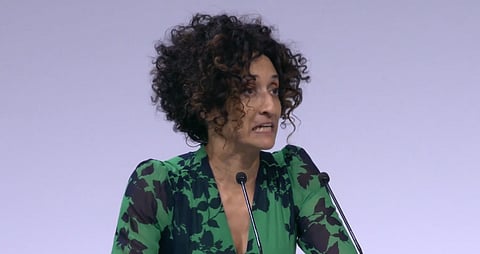 Katharine Birbalsingh speaking at the Alliance for Responsible Citizenship (ARC) 2026 conference in London