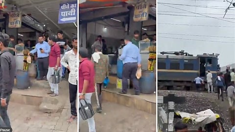Loco pilot seen purchasing samosas during a scheduled train halt in a viral video from Madhya Pradesh