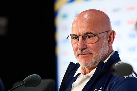 Spain Coach De La Fuente in an interview.