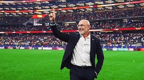 Spain Manager De La Fuente