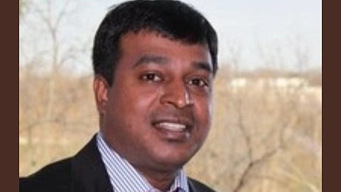 In the image Ramesh NN a Bengaluru techie is shown