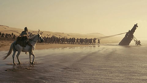 Soldiers on the beach