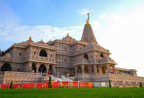 Image of Ram Mandir in Ayodhya, UP