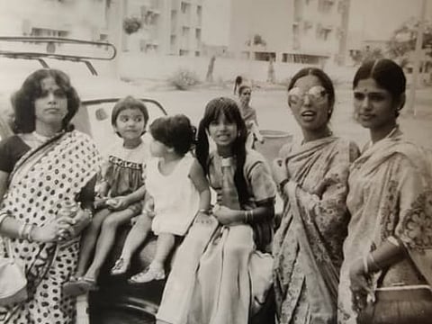 Image of Padma Lakshmi shared 1977 Chennai summer photo: Can feel mosquitoes, hot Coromandel sun