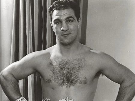 Image of boxing legend Rocky Marciano