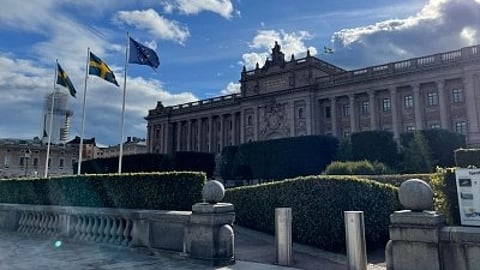 Center-left opposition bloc narrowly leads Swedish parliamentary election, preliminary results show