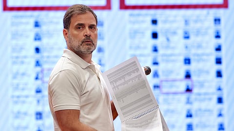 Rahul Gandhi speaks on SIR row and Gyanesh Kumar