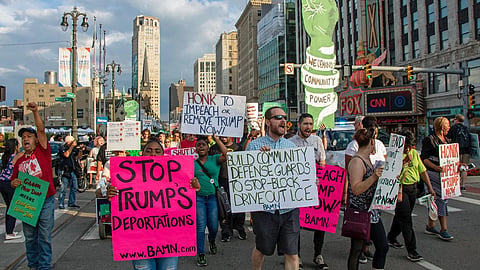 protests against ICE in USA