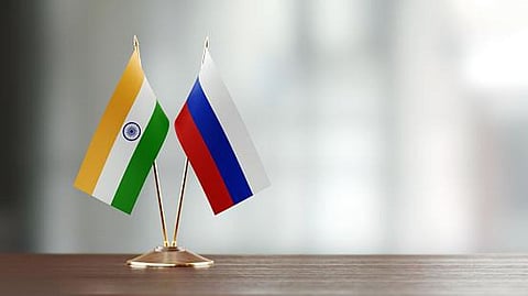 Putin congratulated Modi for India's ongoing non-permanent membership of the UN Security Council. | Wikimedia