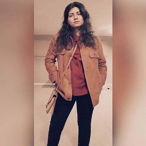 Zafar Lund at a protest meeting in Kot Addu with late Mir Hasil Bizenjo speaking on the dais. The poster says, lands in Saraiki wasaib won't be allotted to the army. Image credit: Everything Balochistan