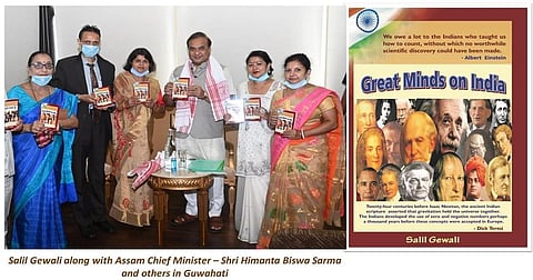 'Great Minds of India' by Salil Gewali is an impressive compact book discussing the power that Indian ancient wisdom