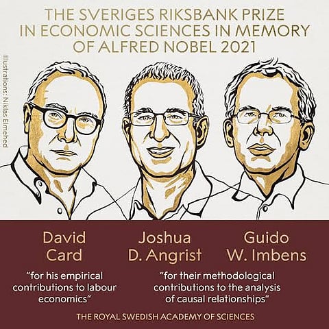 US academicians received the Nobel Peace Prize 2021 for Economics