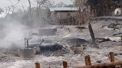 Myanmar Junta Troops Clash With ‘Self Defense’ Forces