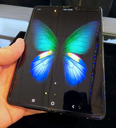 The Samsung Galaxy Z Fold 3 sports a 12MP primary camera with an f/1.8 aperture, a 12MP camera with an f/2.2 aperture and a 12MP camera with an f/2.4 aperture.