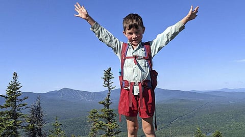 The start of the Appalachian Trail