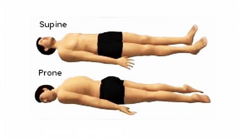 Lying In Prone Position Brings Ups Oxygen Levels And Acts As A Boon
