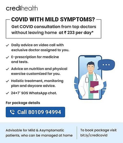 Credihealth Launched Covid Homecare Package In India For COVID-19 Patients