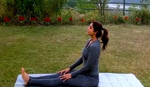 Actress Shilpa Shetty Kundra Suggests Yoga Posture To Cure Injury