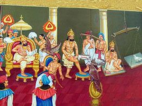 Ashtottaram 36: OṀ TYĀGABHŨMYAI NAMAH